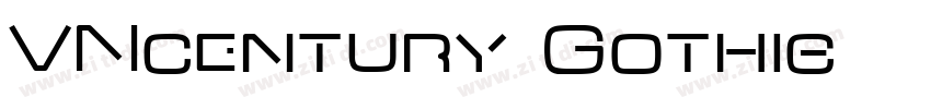 VNcentury Gothic字体转换